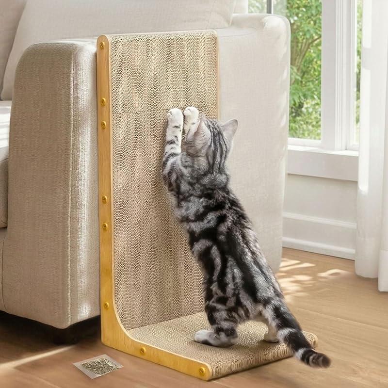 Rascador Conlun: una solución práctica y elegante para gatos activos.