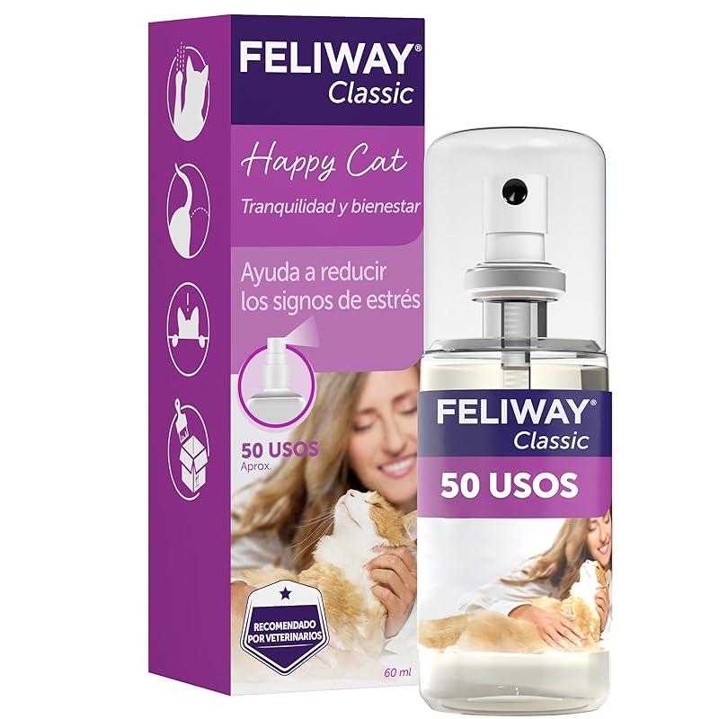 Mi experiencia con el Feliway Spray para gatos de 60ml.