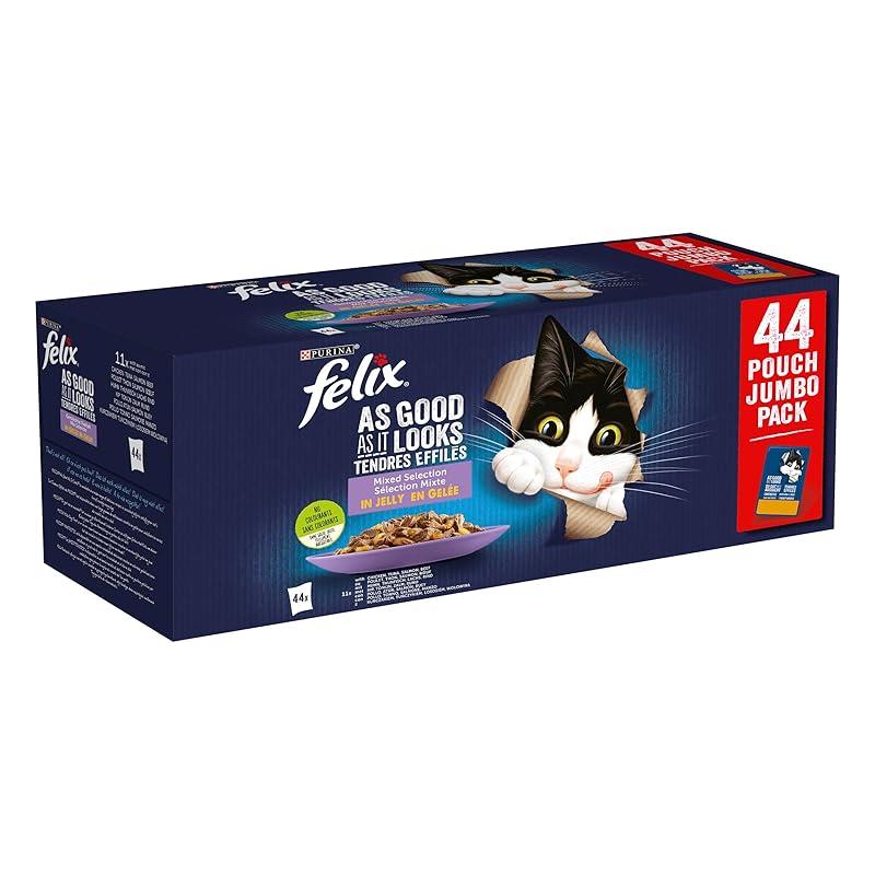Sabor y calidad en cada sobre: FELIX Fantastic para mi gato