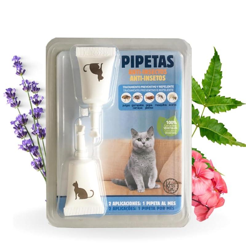 Efectivas y naturales: Pipetas repel para gatos que cumplen su función.