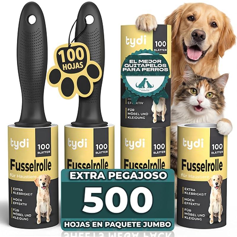 Descubre el Tydi: el rodillo que elimina pelos de mis mascotas con facilidad.